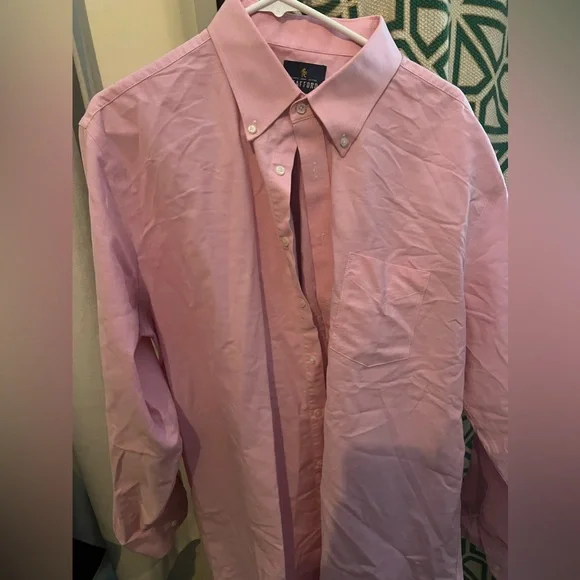 stafford pink dress shirt Men's Pink Stafford Shirts - Men
